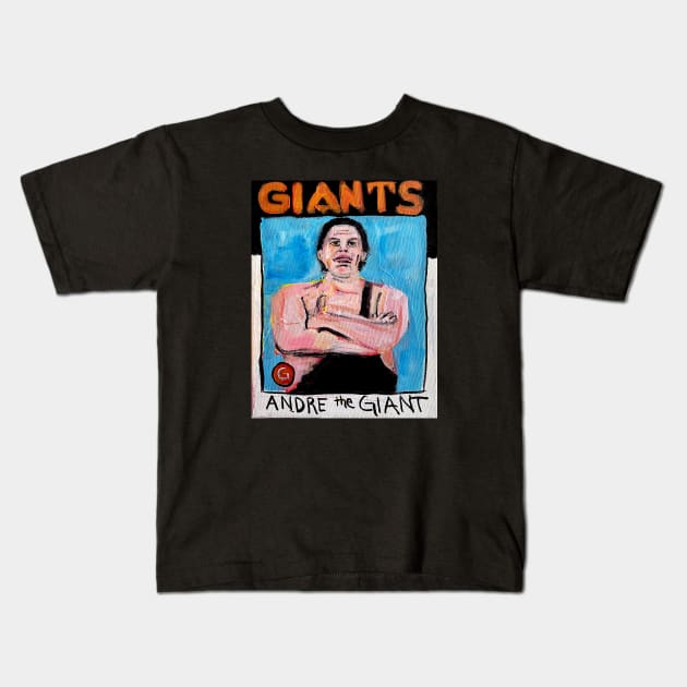 Andre the Giant Kids T-Shirt by ElSantosWorld